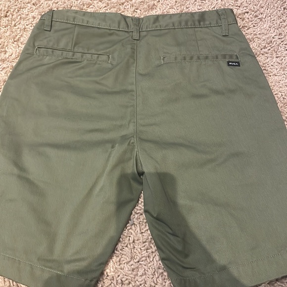 RVCA MENS GREEN WEEKEND CHINO SHORTS SZ 30 - Picture 6 of 6